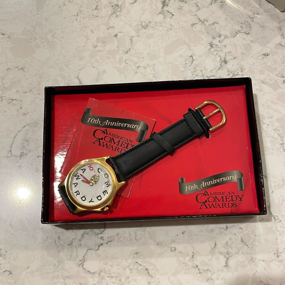 10th anniversary American comedy awards wrist watch new inbox never worn